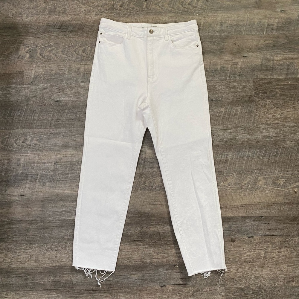 💀STRADIVARIUS DISTRESSED MOM JEAN💀